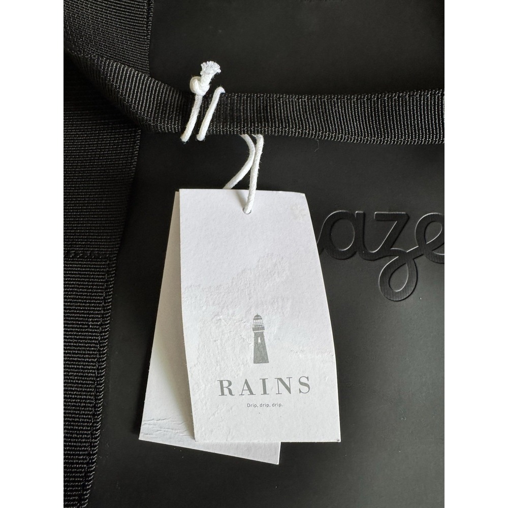 Waterproof Duffle Bag Rains Braze Black Summer Beach Bag